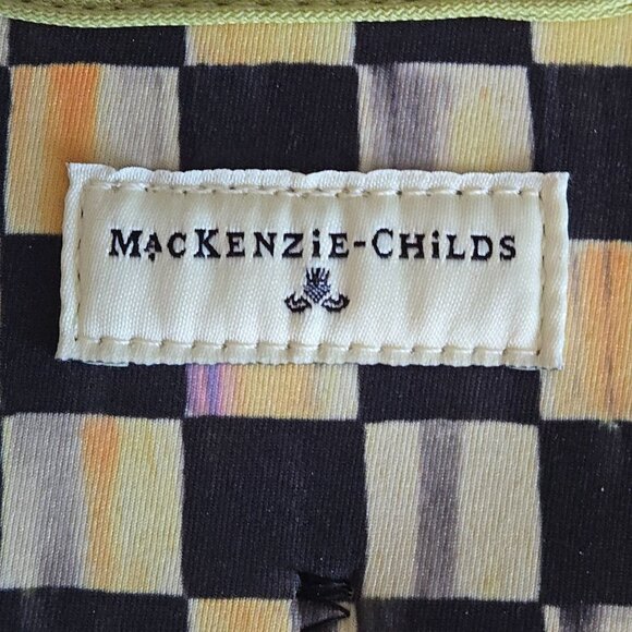 Mackenzie Childs Courtly Check Insulated Neoprene Wine Bottle Tote Carrier - Picture 2 of 3